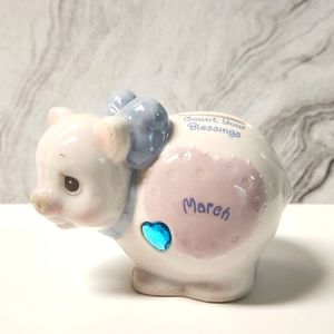 Precious moments "count your blessings" piggy bank